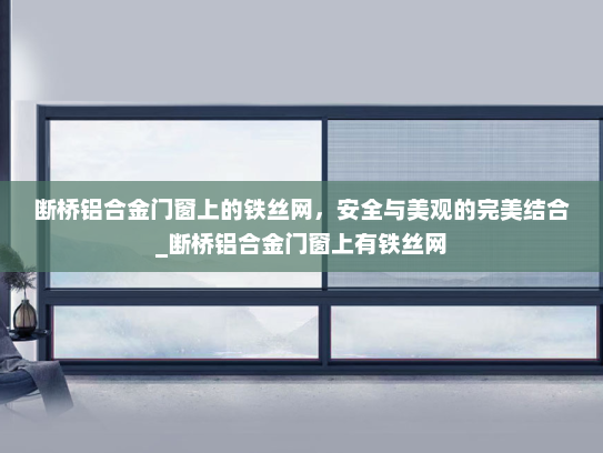 断桥铝合金门窗上的铁丝网，安全与美观的完美结合_断桥铝合金门窗上有铁丝网